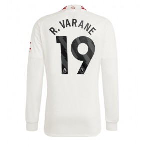 Manchester United Raphael Varane #19 Koszulka Trzecich 2023-24 Długi Rękaw